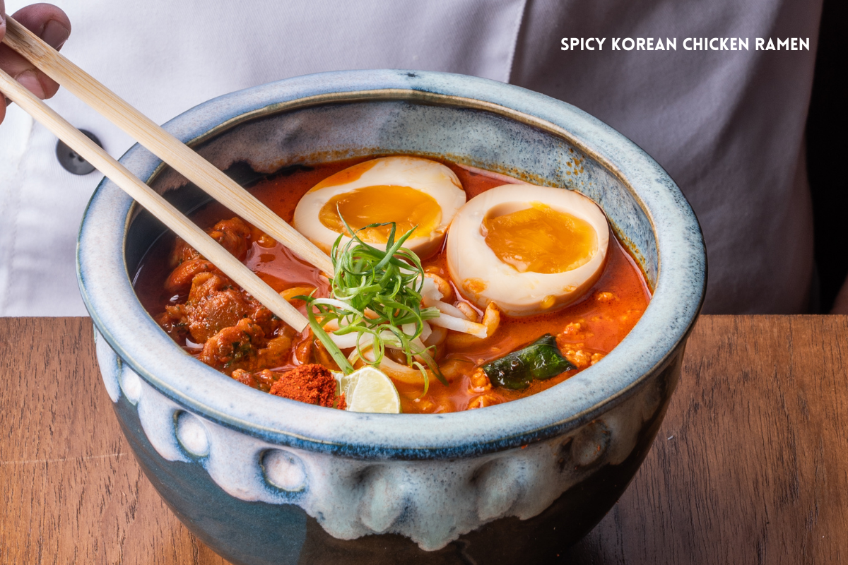Spicy Korean Chicken Ramen